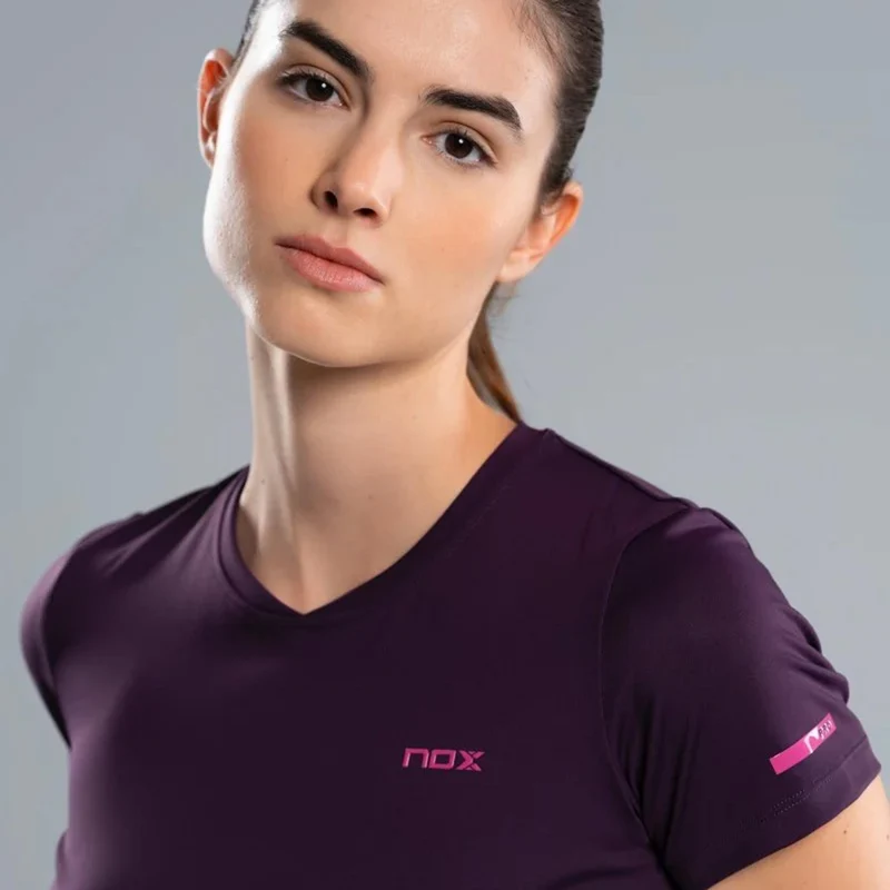 Pro T-Shirt Damen-lila