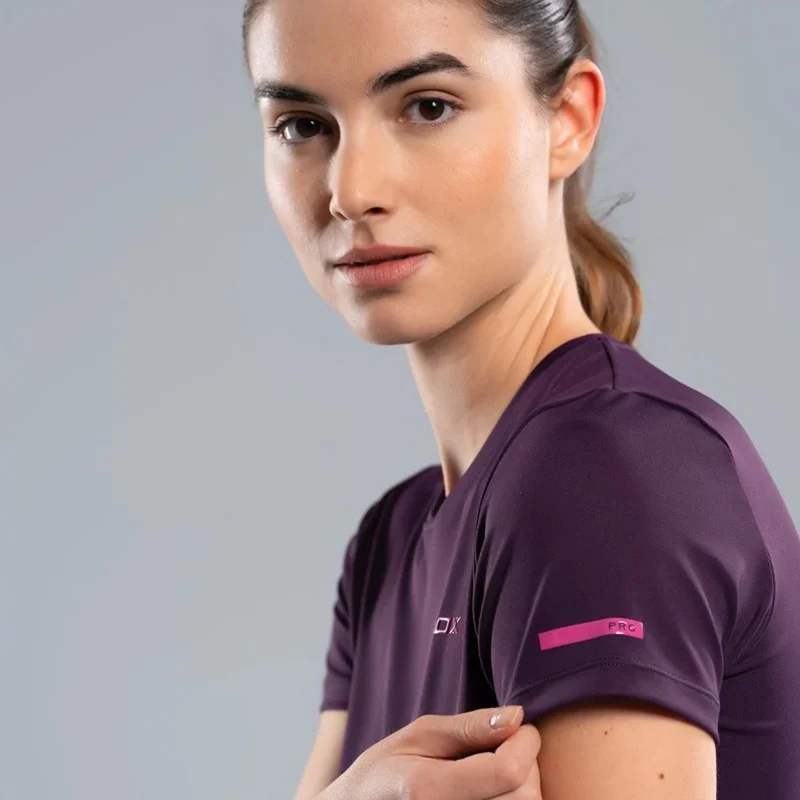 Pro T-Shirt Damen-lila