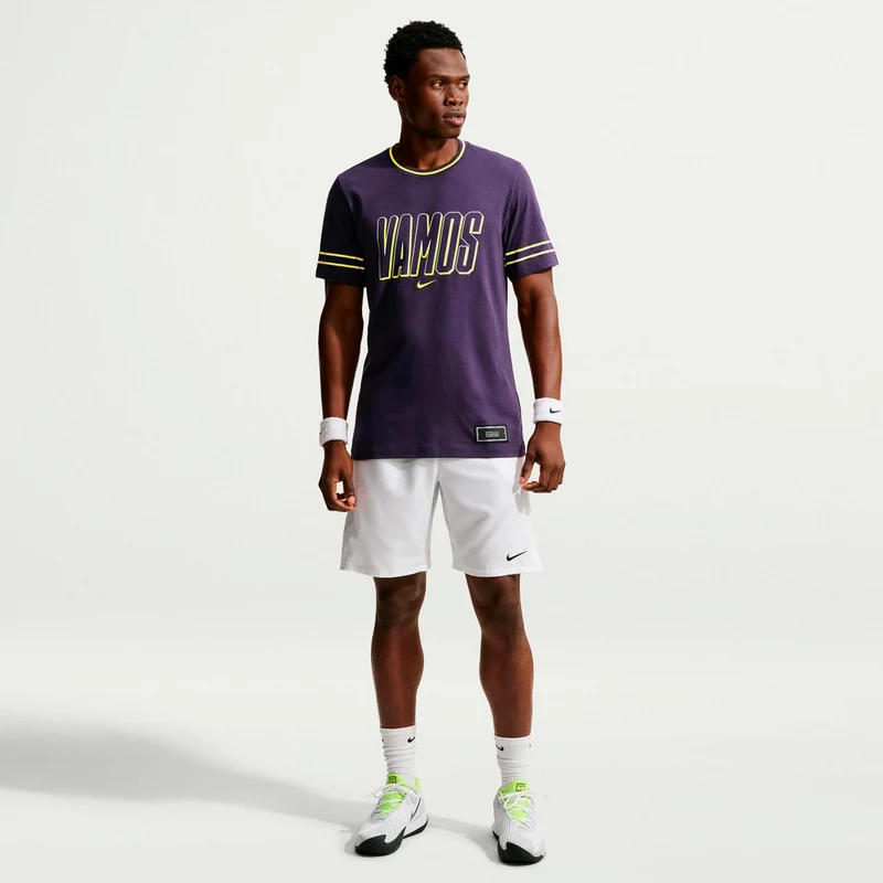 Court Dri-Fit T-Shirt Herren - dunkelviolett