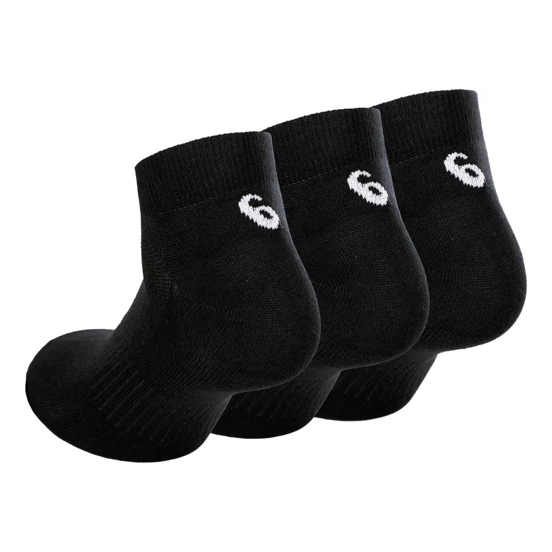 PED Sportsocken 3er Pack-Schwarz,Weiß