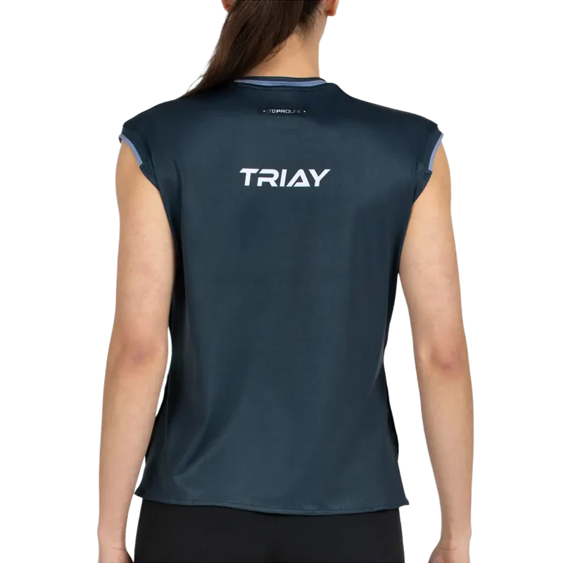 Camiseta Bullpadel Pinatar Gemma Triay Azul Marino 2026