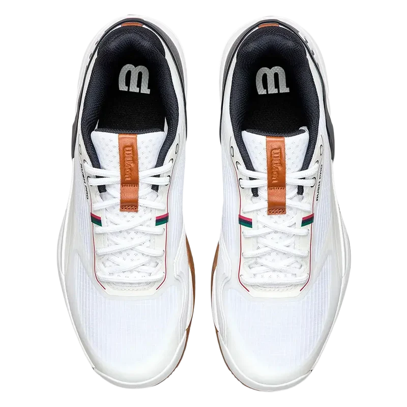 Zapatillas Wilson Rush Pro 5 Clay White/Navy Blazer/Gum 2026