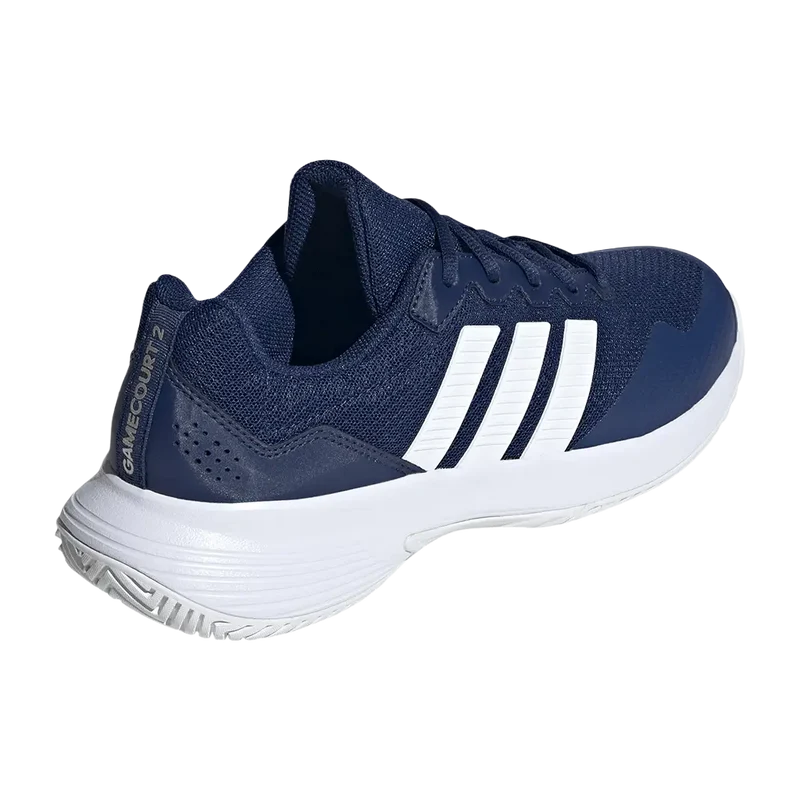 Zapatillas Adidas GameCourt 2 Azul Marino/Blanco 2026