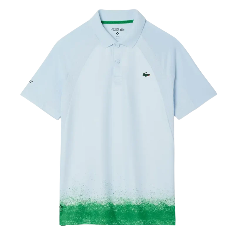 Polo Lacoste Azul Claro