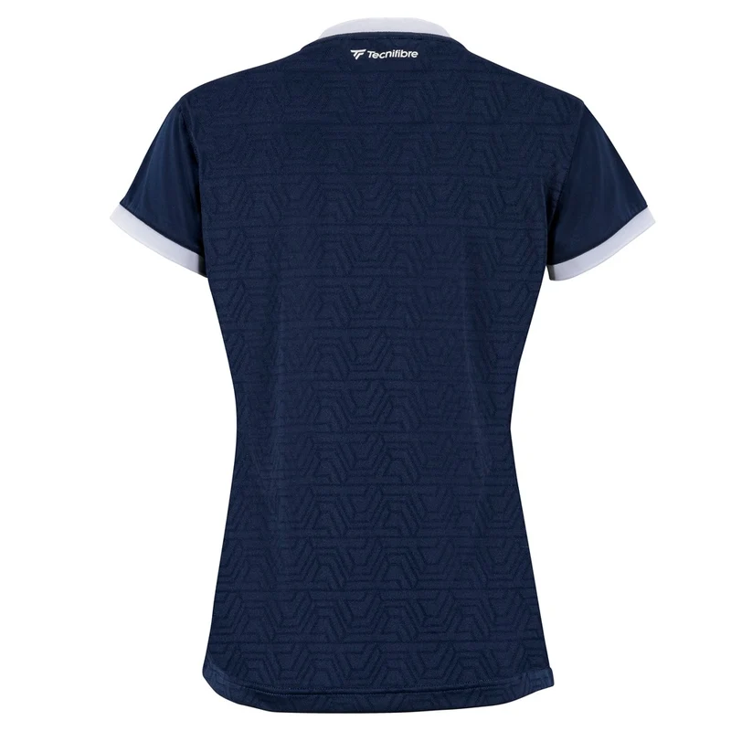 TEAM MESH POLO MARINE FEMME