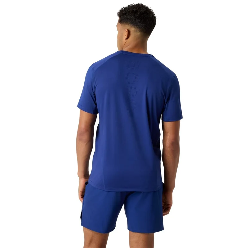 Björn Borg Ace Mesh Panel T-Shirt Blue Depths