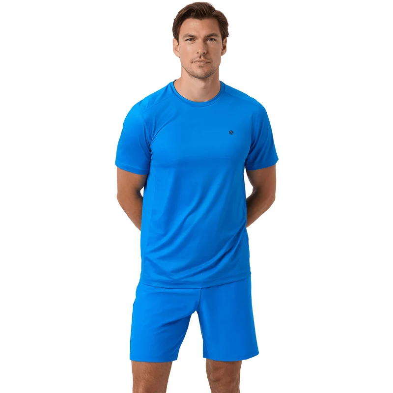 Björn Borg Ace Mesh Panel T-Shirt Blue
