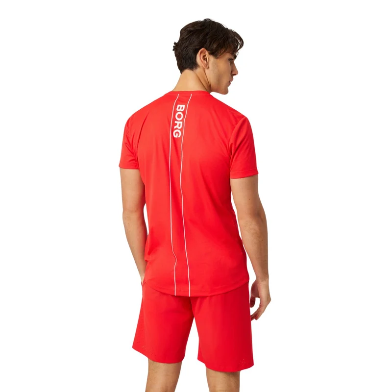Björn Borg Ace Light T-shirt Flame Scarlet