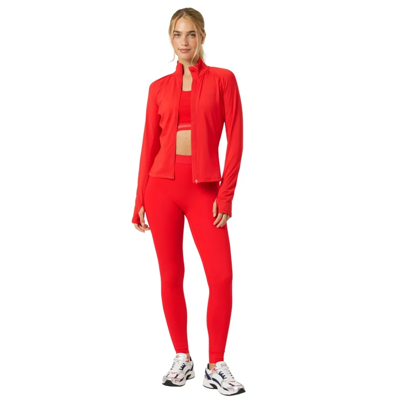 Björn Borg Full Zip Midlayer Flame Scarlet