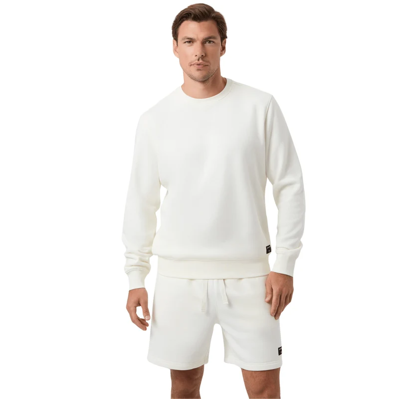 Björn Borg Sweatshirt Centre White