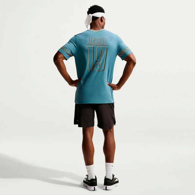Court Dri-Fit T-Shirt Herren - petrol