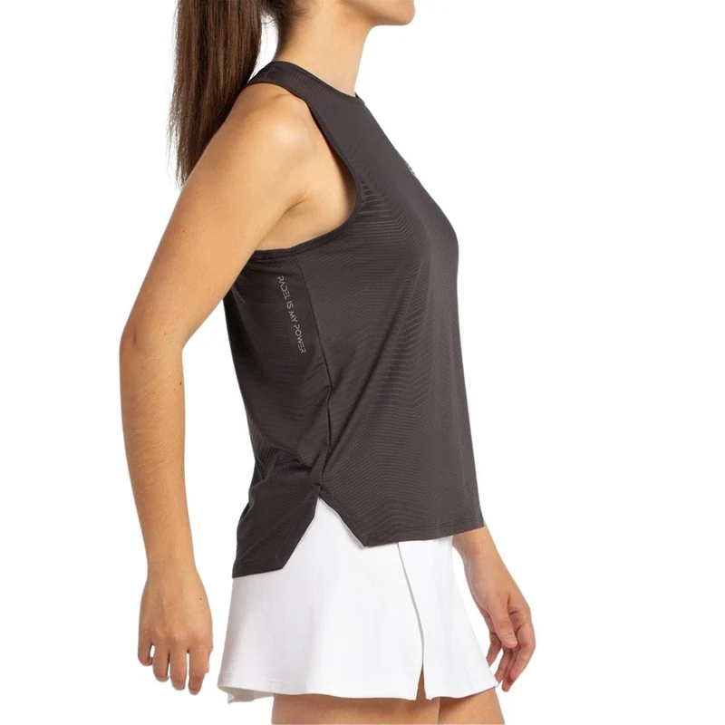 Bullpadel Tank Top Etilo Dames Zwart
