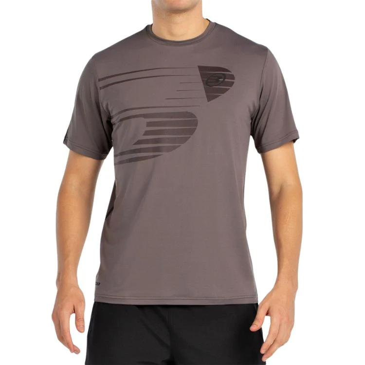 Bullpadel T-shirt Moeche Heren Bruin