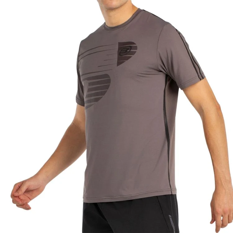 Bullpadel T-shirt Moeche Heren Bruin