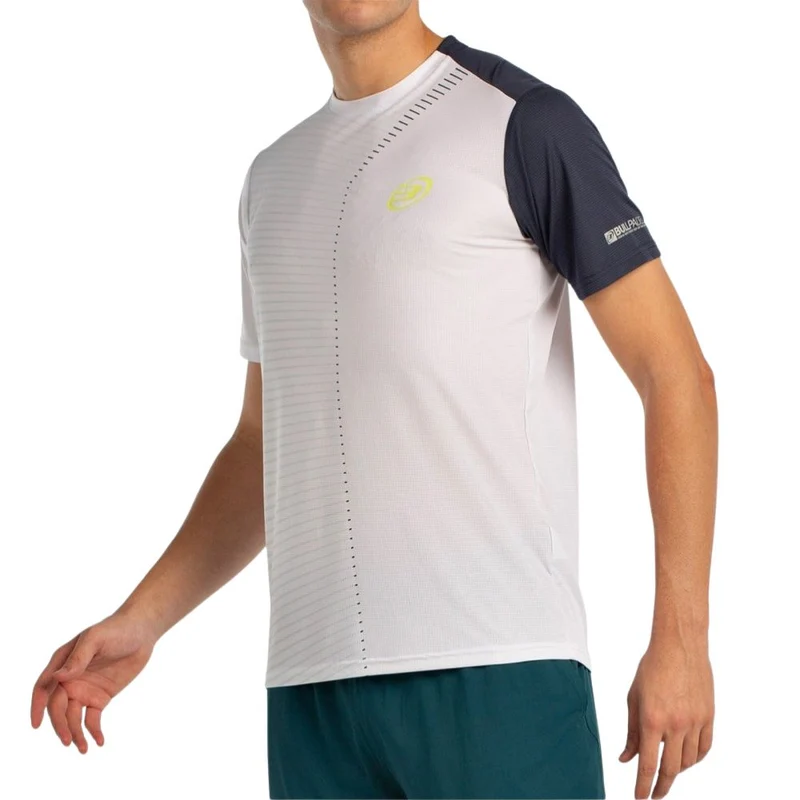 Bullpadel T-shirt Llico Heren Wit