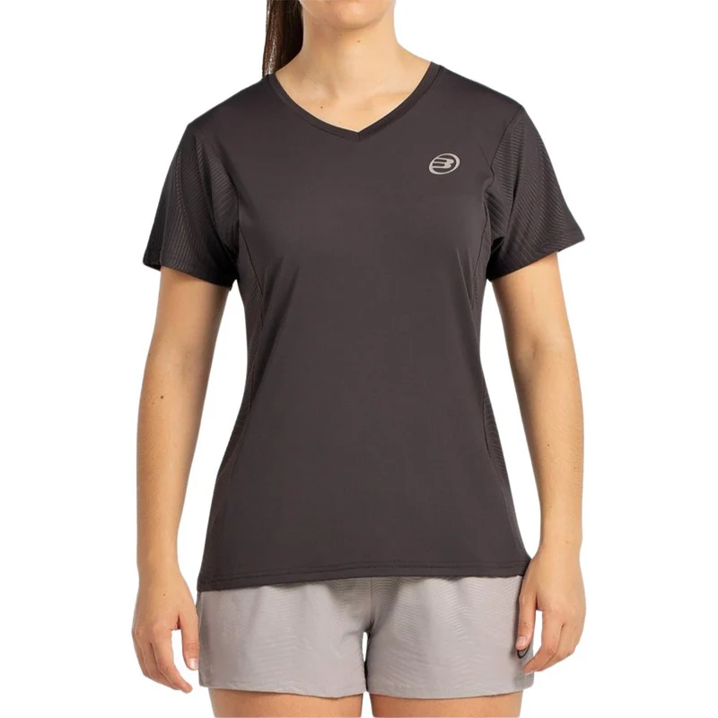Bullpadel T-shirt Eches Dames Zwart