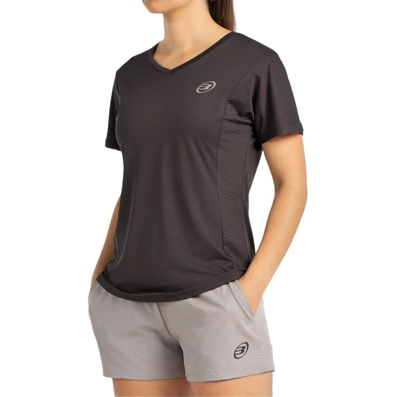Bullpadel T-shirt Eches Dames Zwart