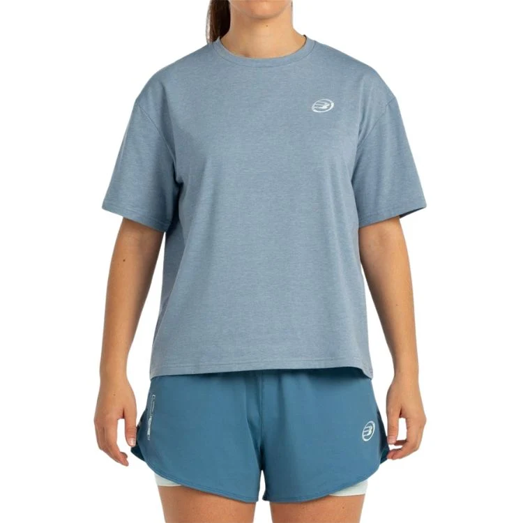 Bullpadel T-shirt Oyeme Dames Blauw Groen