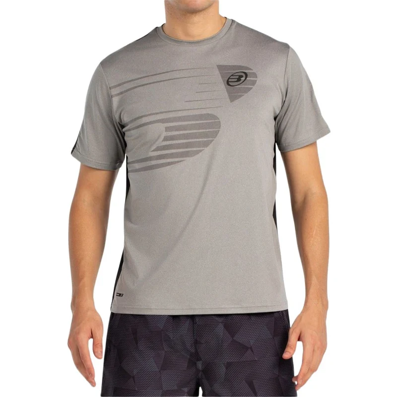 Bullpadel T-shirt Moeche Heren Grijs