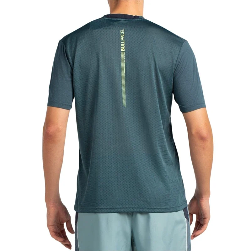 Bullpadel T-shirt Llega Heren Donkergroen