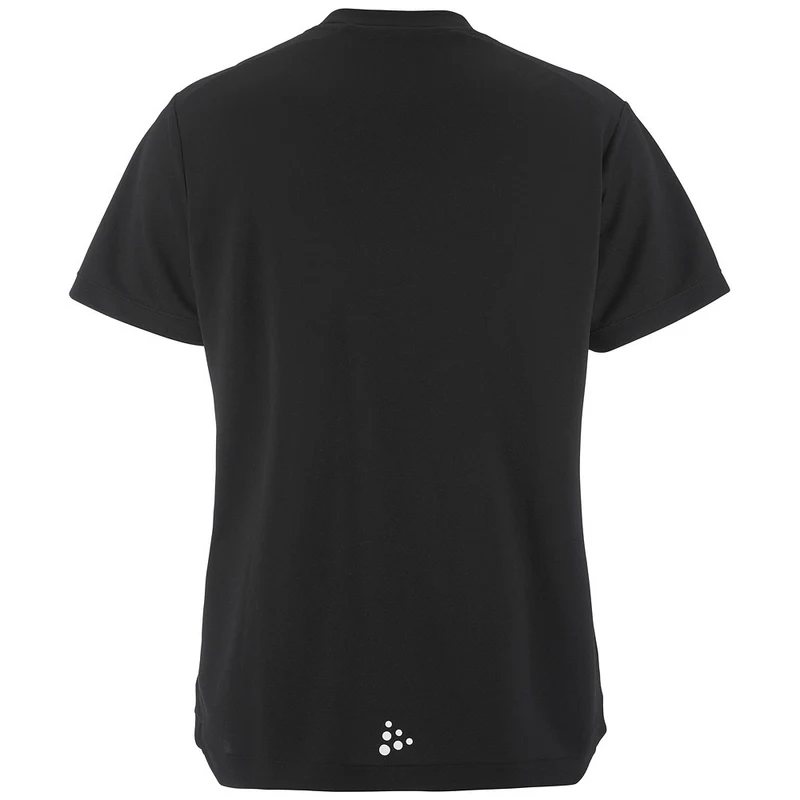 Craft T-Shirt Evolve Structured Jersey Dames Zwart