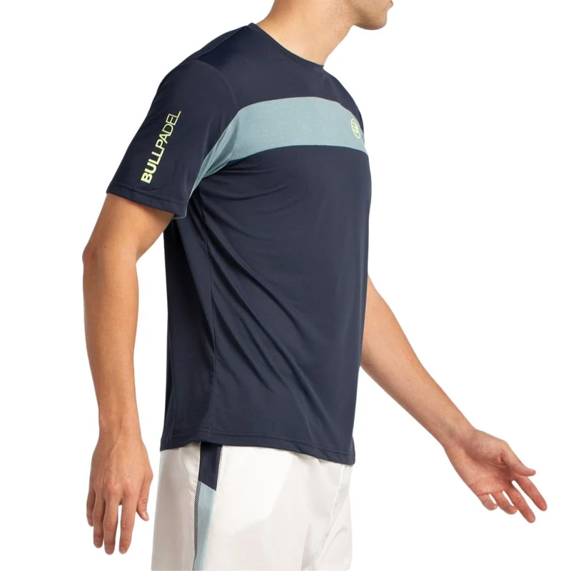 Bullpadel T-shirt Libio Heren Blauw