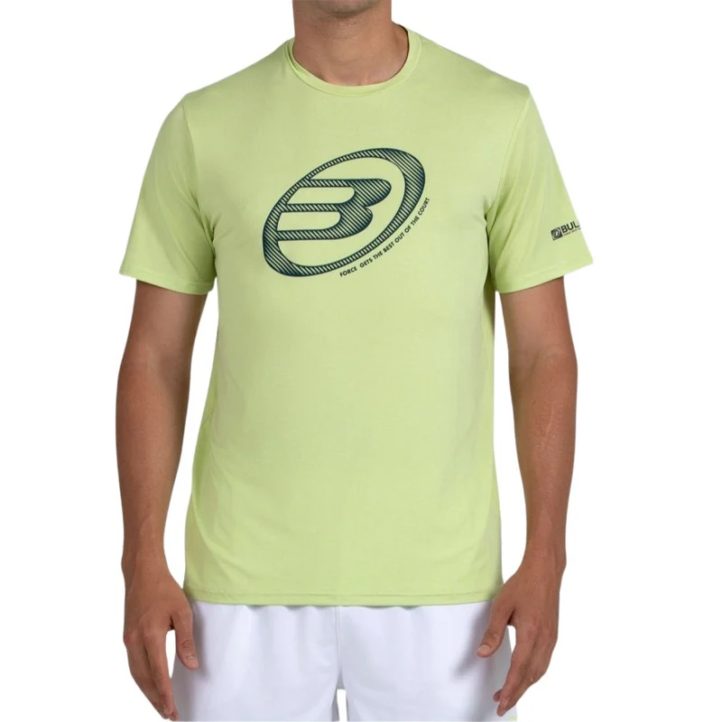 Bullpadel T-shirt Lande Heren Geel