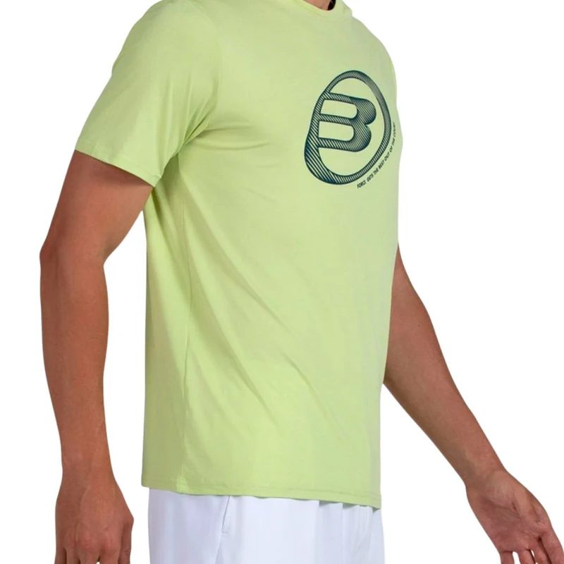 Bullpadel T-shirt Lande Heren Geel