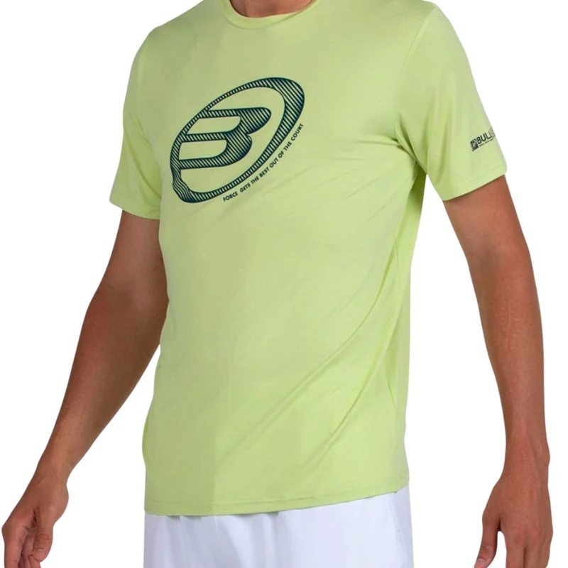 Bullpadel T-shirt Lande Heren Geel
