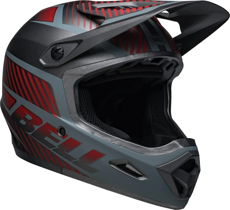 Bell TRANSFER Full Face Fahrradhelm matte charcoal grey Gr. M (55-57 cm) Unisex