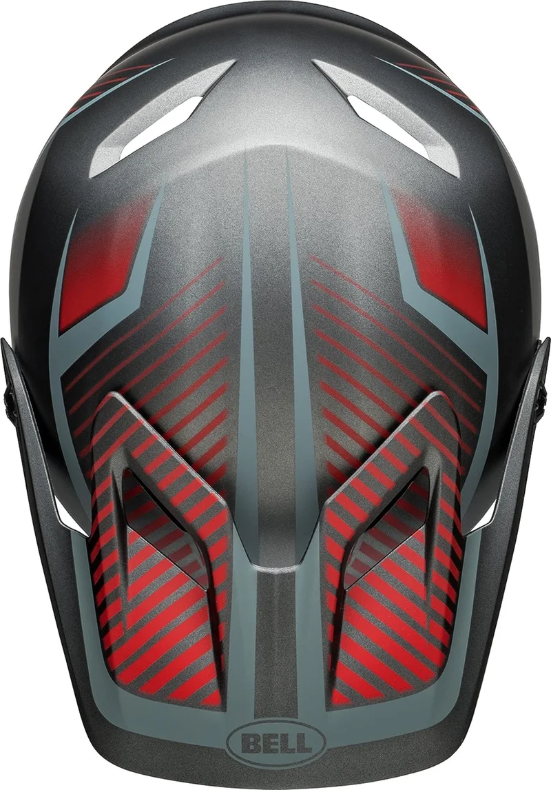 Bell TRANSFER Full Face Fahrradhelm matte charcoal grey Gr. M (55-57 cm) Unisex
