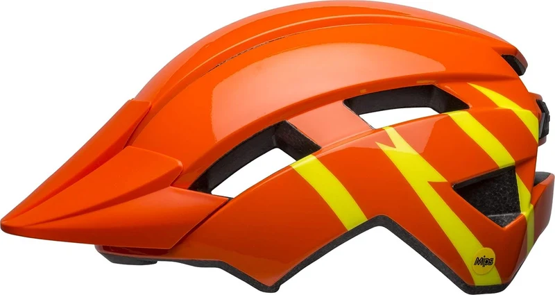 Bell SIDETRACK II MIPS Fahrradhelm strike gloss orange yellow Gr. Universal Youth (50-57 cm) Kinder