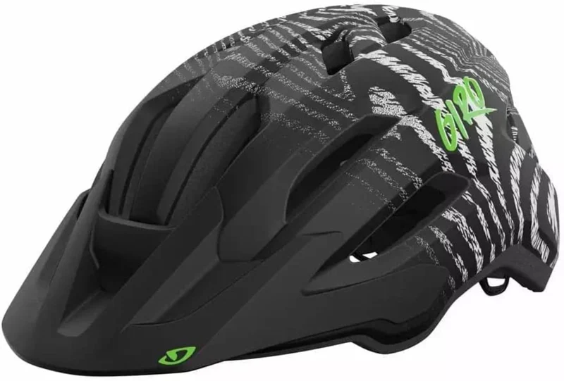 Giro FIXTURE MIPS II Y Fahrradhelm matte black white ripple Gr. Universal Fit (54-61 cm) Youth