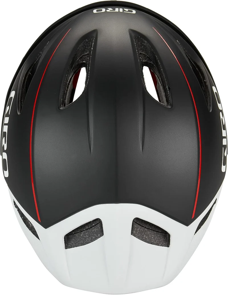 Giro VANQUISH Mips Fahrradhelm matte black white red Gr. M (55-59 cm) Herren