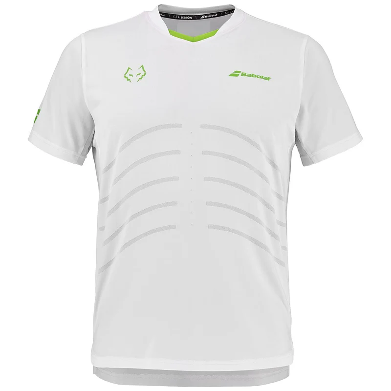 Babolat Replica Juan Lebron T-shirt (White/White)