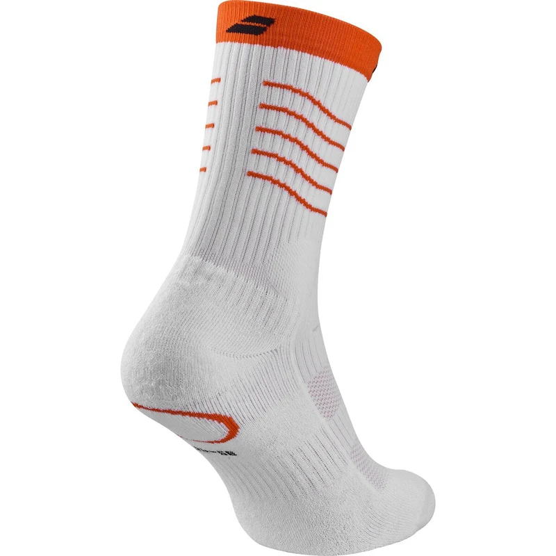 Babolat Juan Lebron Mid-Calf Socks (White/White)