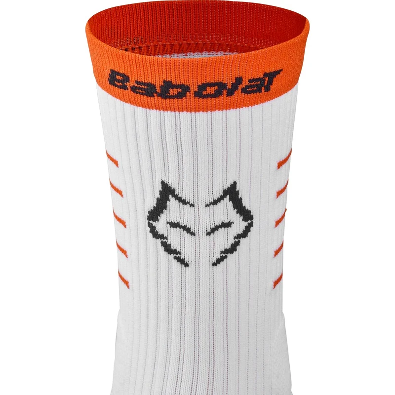 Babolat Juan Lebron Mid-Calf Socks (White/White)