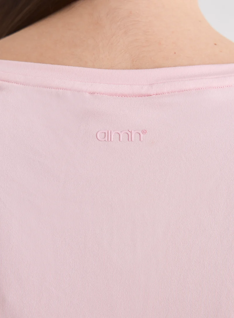 Ballerina Soft Basic Roll Sleeve Top