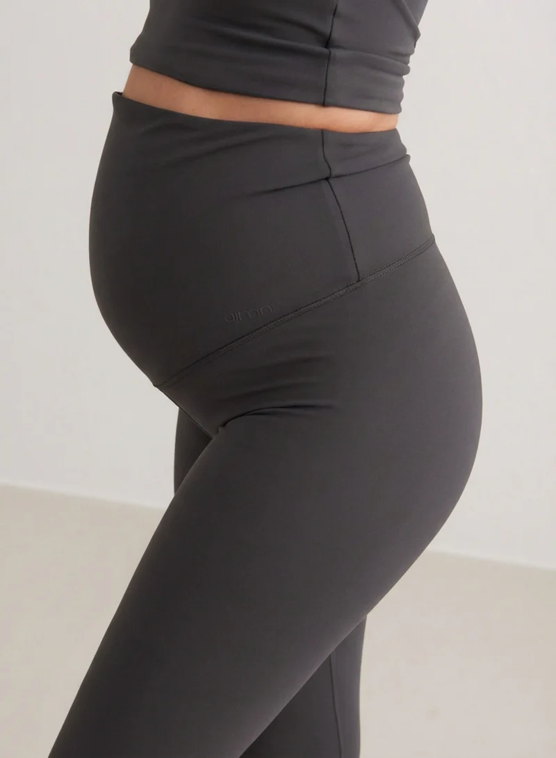 Shadow Grey Sense Maternity Tights