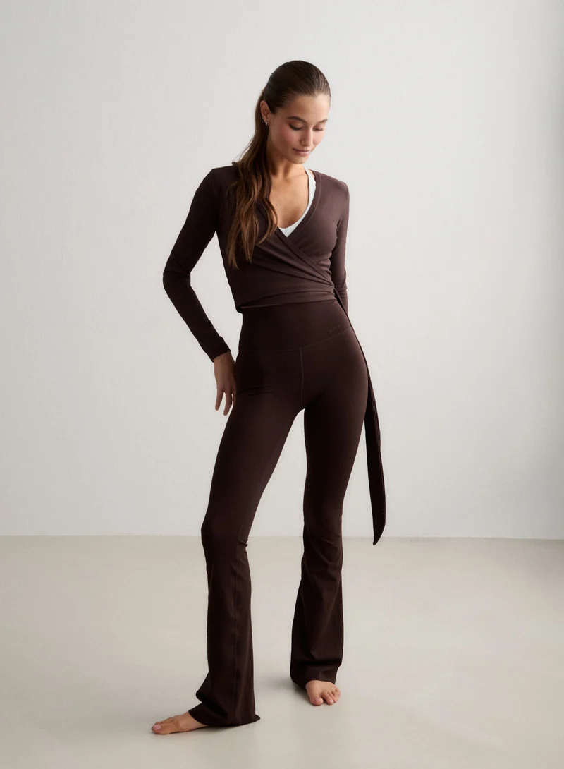 Chocolate Sense Flare Petite Tights