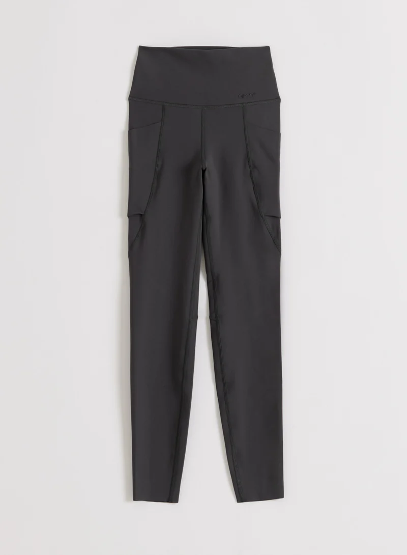 Shadow Grey Sense Pocket Tights