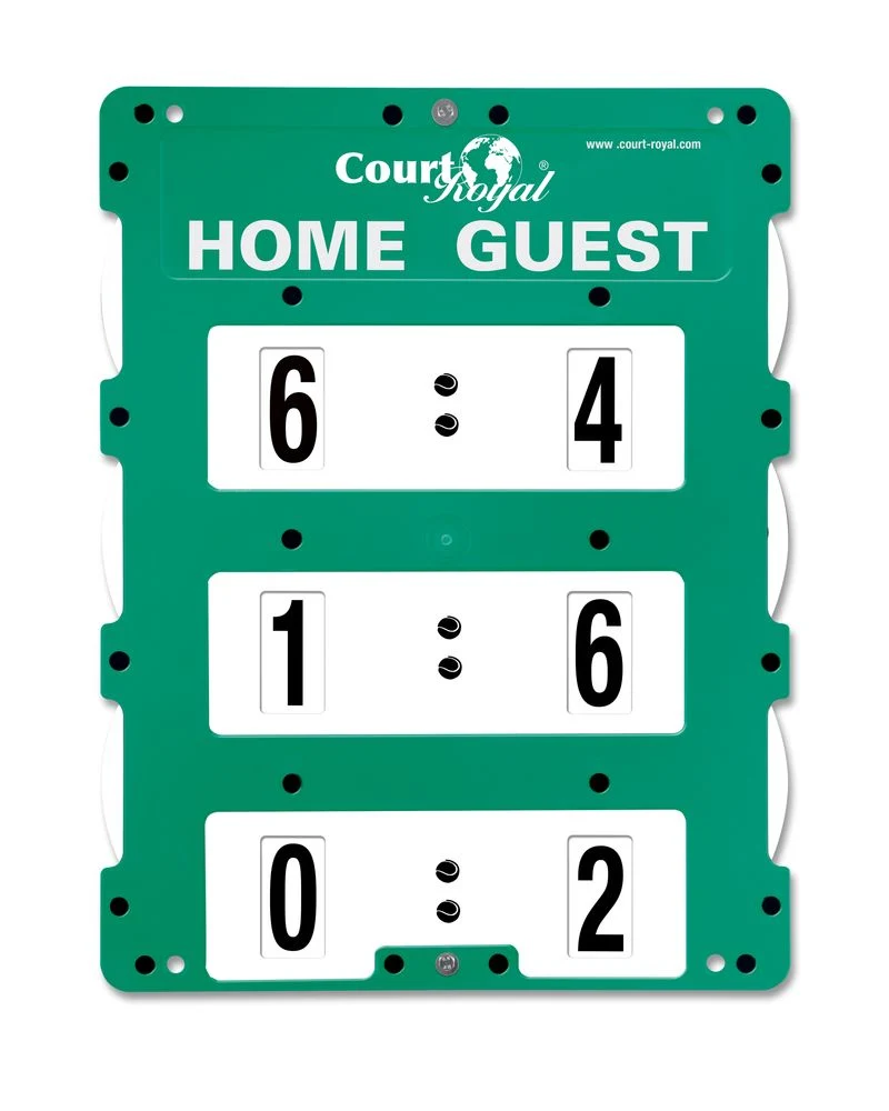 Tennis-Spielstandanzeiger Court Royal Pointer Heavy II Freistehend - Grün