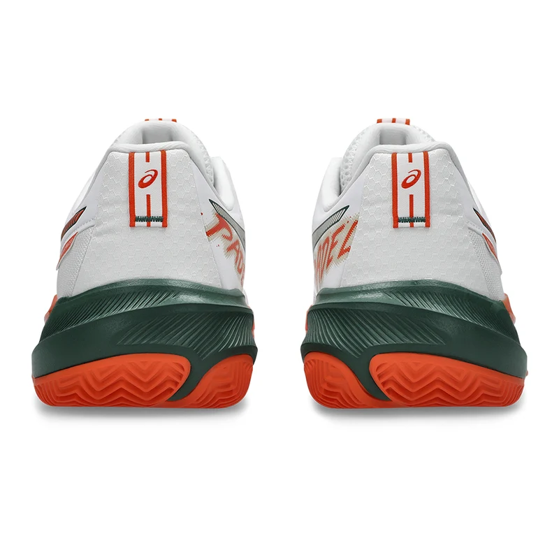 ASICS GEL CHALLENGER 15 Padel White/Orange FW26 (Zapatillas)
