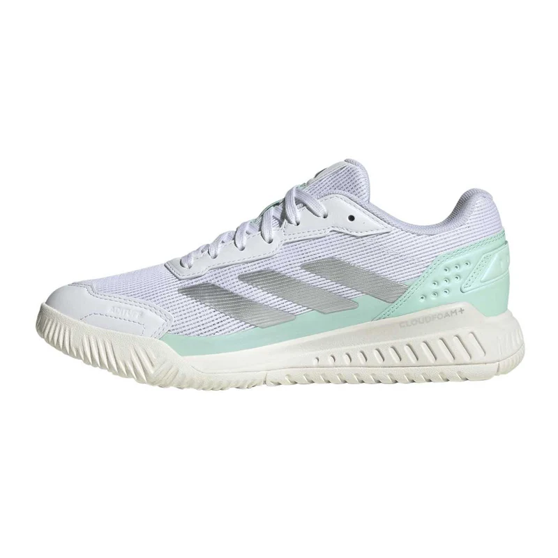 ADIDAS CRAZYQUICK LS PADEL W White/Green FW26 (Zapatillas)
