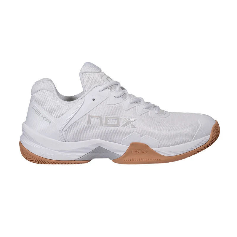 NOX ML10 HEXA White/Gum Rubber 2026 (Zapatillas)