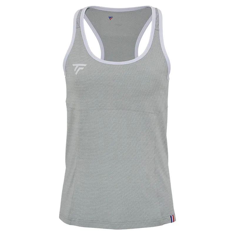 TEAM TANK-TOP SILVER FILLE