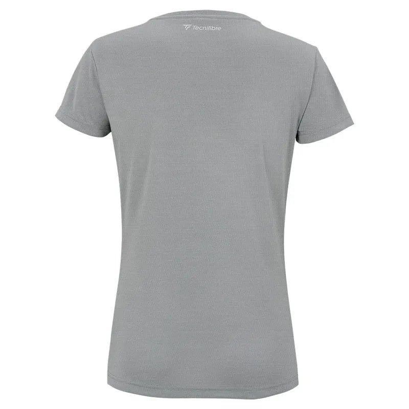 T-SHIRT TEAM TECH TEE SILVER FILLE