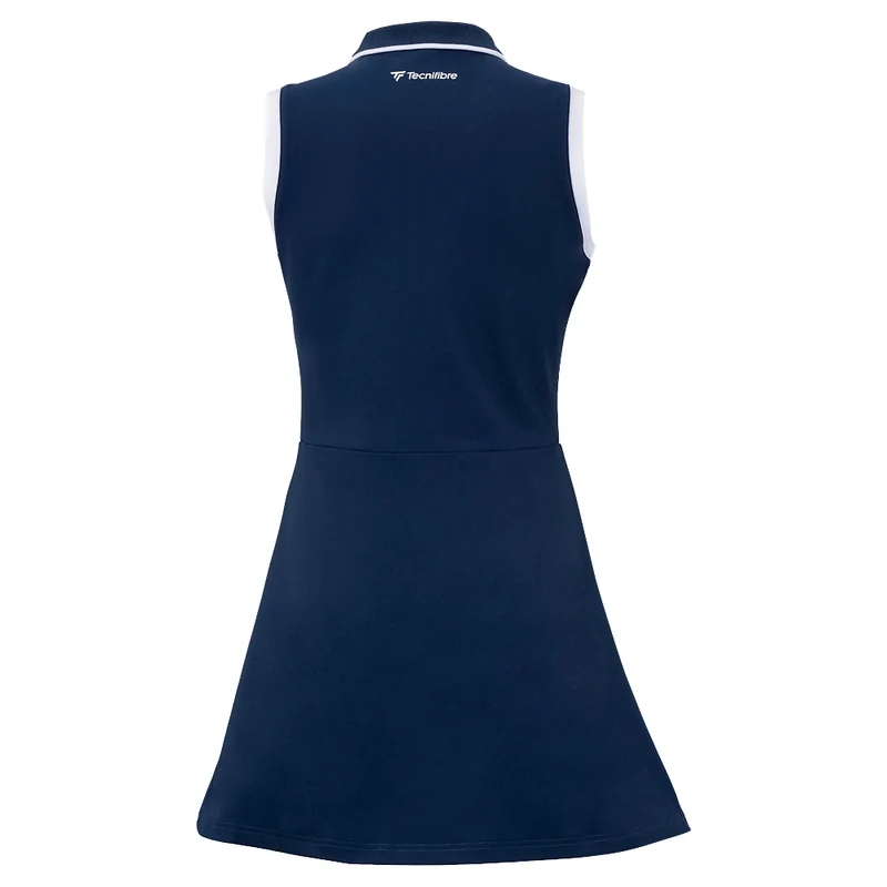 ROBE TECH DRESS STRETCH MARINE FEMME