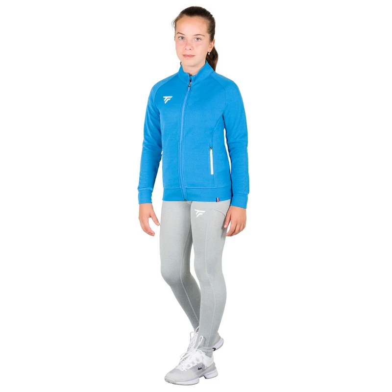 LEGGINGS TEAM SILVER FILLE