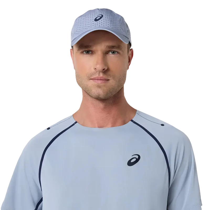 Camiseta Asics Match SS Top Grey Blue